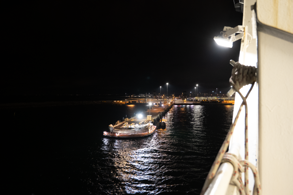Malmö-Hafen - von hier geht es nordwärts