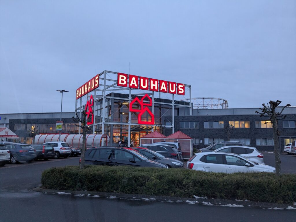 Bauhaus Münster ohne richtige Kühlflüssigkeit