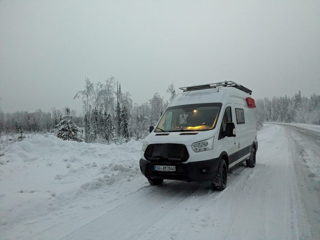 Hochnebel bei Strömsund